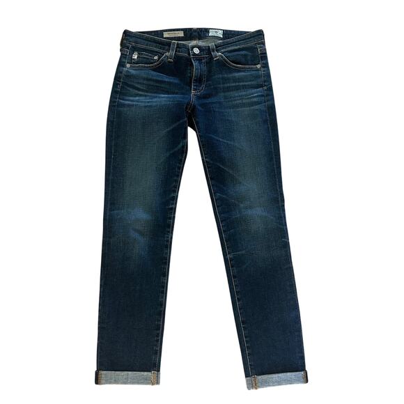 AG Adriano Goldschmied The Stilt Roll-Up Jeans Cigarette SZ26 - Picture 3 of 10